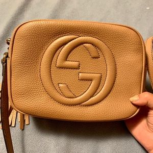 Gucci Soho leather disco bag - Rose Beige